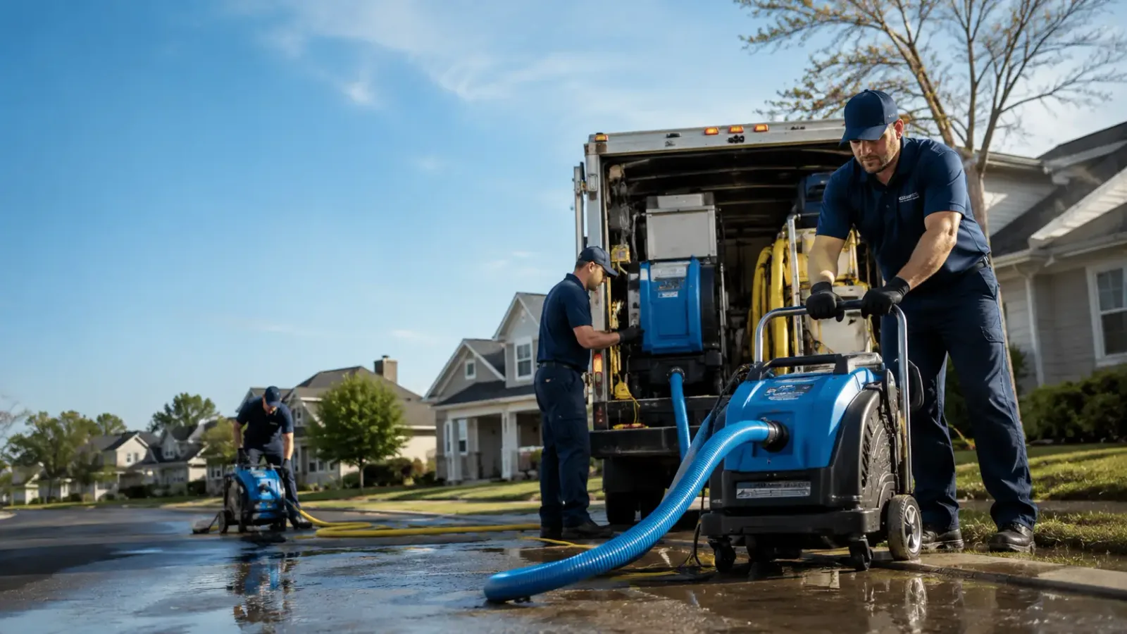 Flood Damage Cleanup in Grawn, MI